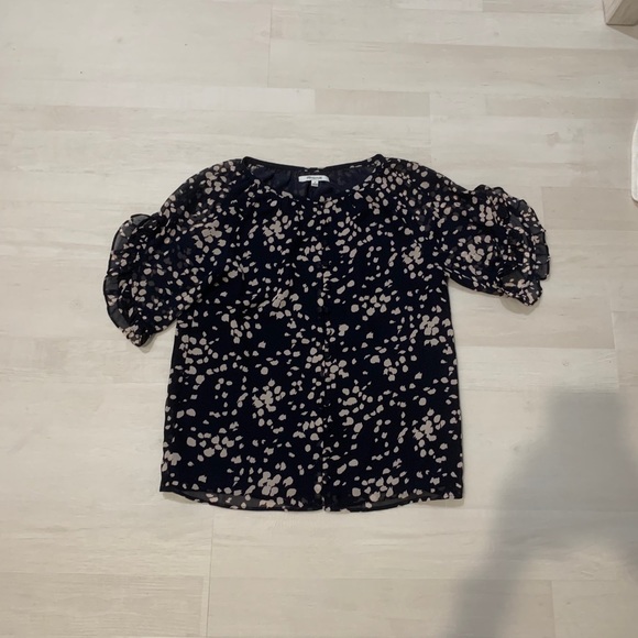 Madewell ruffle-sleeve memento top - Picture 6 of 9